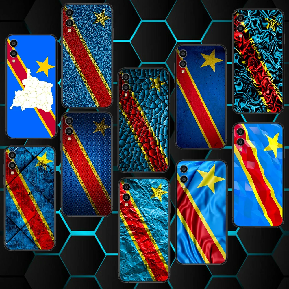 Флаг Демократической Республики Конго Huawei Honor 6A 7A 7C 8 8A 8X 9 9X 10x10 10i 20 30 30i Lite Pro Play