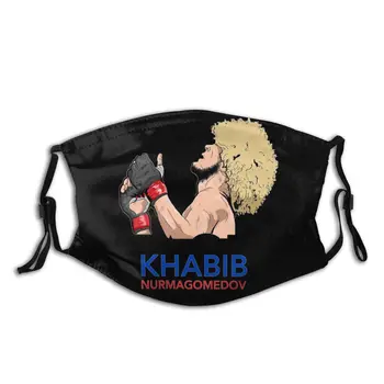 

Khabib The Eagle With Replaceable PM2.5 Filters Mouth Face Mask Cartoon Respirator Anti Haze Protection Mask