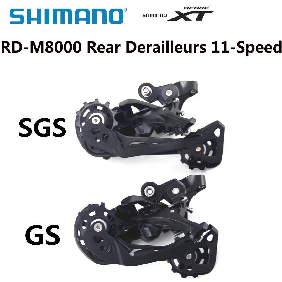 SHIMANO XT RD-M8000 RD M8000 задний переключатель 11 скоростей GS/SGS Средняя/длинная клетка