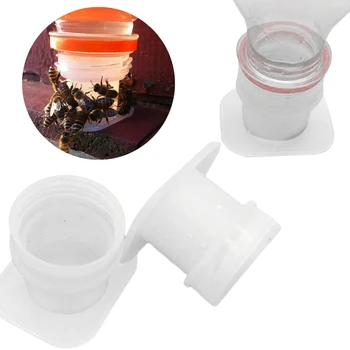 

3pcs Bee Drinking Fountain Bee Water Feeder Equipment Feeding Tools White 27mm
