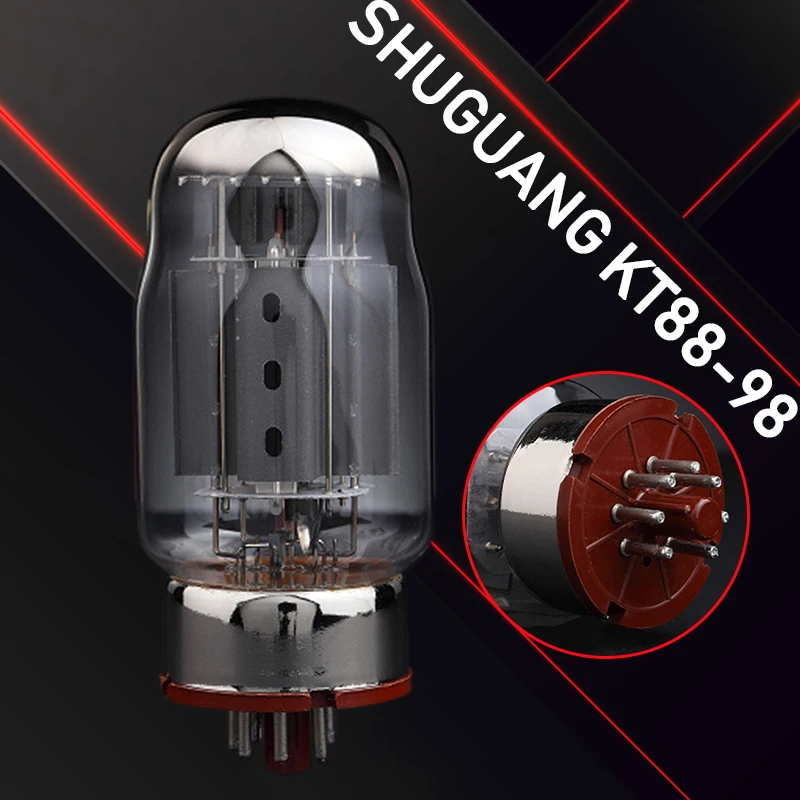 2 шт Quad Shuguang KT88 98 вакуумные трубки замена CV 5220 6550 для усилителя проверенное