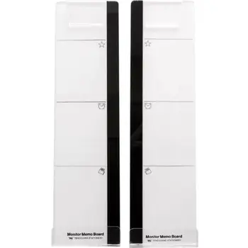 

Practical Cartoon Computer Monitor Screen Memo Board Pads Side Panel Sticky Reminder Holder For Home Office