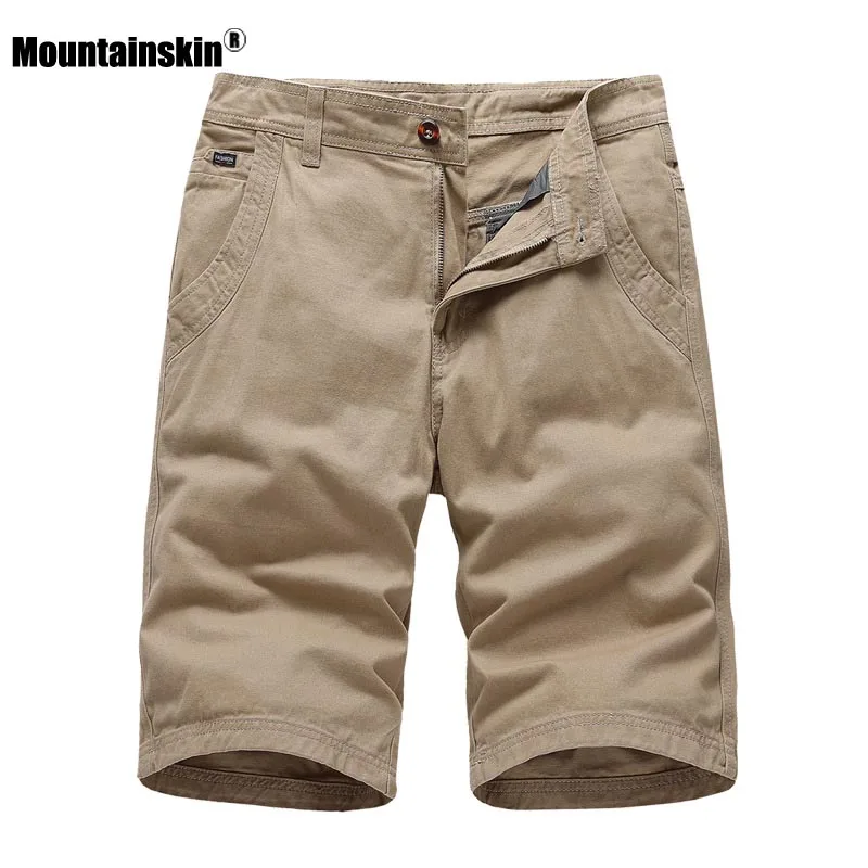 Mountainskin 2020 Mens Casual Shorts New Summer Retro Knee Length Shorts Sports Solid Color Short Pants Brand Clothing SA903 Mountainskin 2020 Mens Casual Shorts New Summer Retro Knee Length Shorts Sports Solid Color Short Pants Brand Clothing SA903
