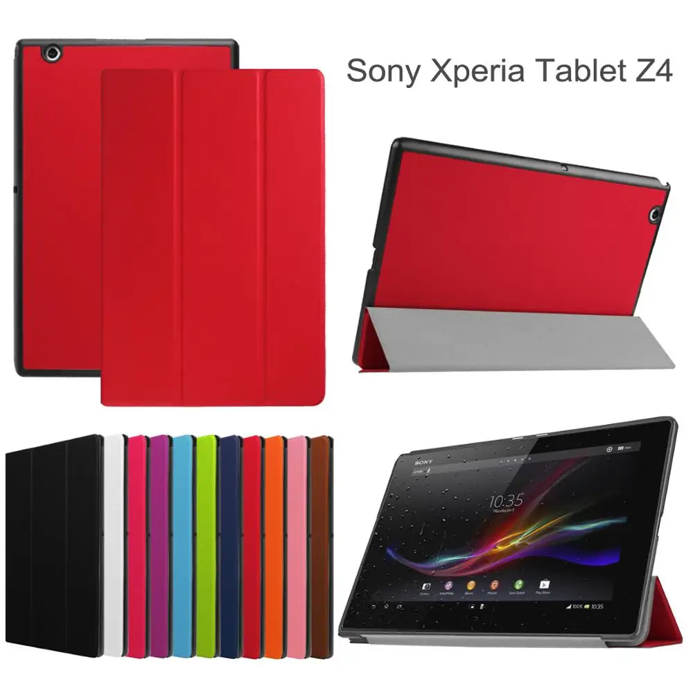 

Leather Case cover for Sony Xperia Z4 Tablet - Ultra Slim Lightweight Standing Cover for Sony Xperia Z4 Tablet 10.1 inch Tablet