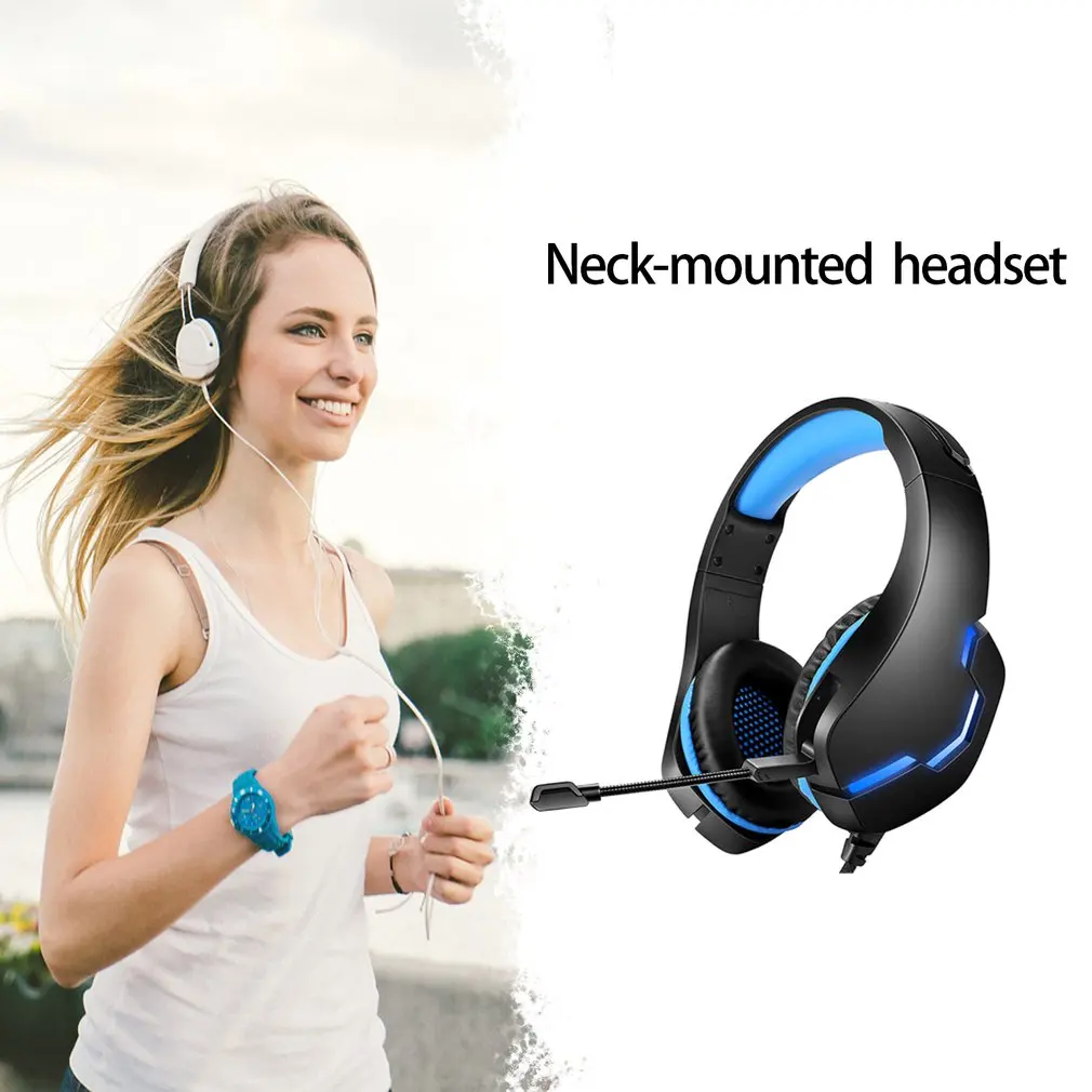 J10 Gaming Headsets Stereo High Definition Over Head Gaming Headphone Noise Canceling Gaming Headphone