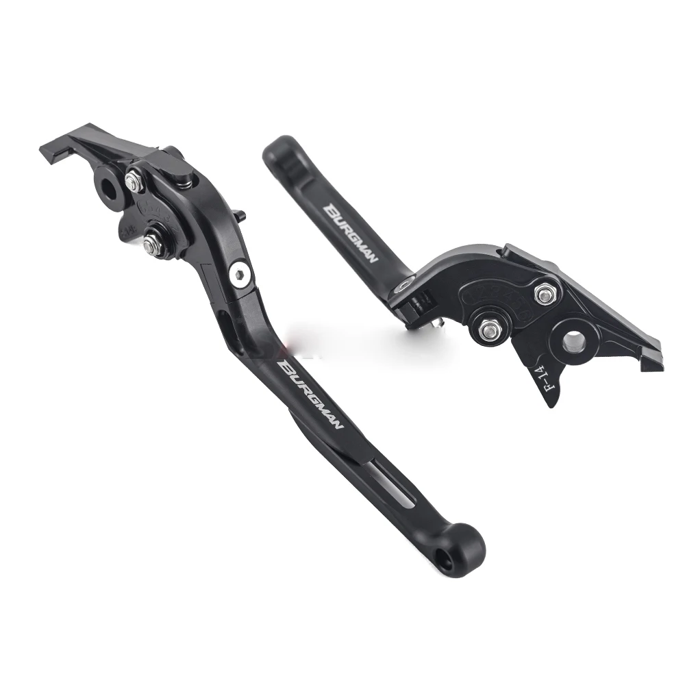 Тормозные рычаги сцепления для SUZUKI AN 650 Burgman 2003- AN650 AN650Z Мотоцикл Регулируемый складной выдвижной логотип Burgman