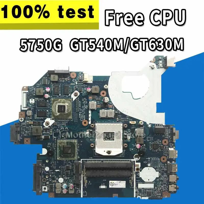 LA-6901P материнская плата для ноутбука For Acer 5750G 5755G оригинальная GT540M/GT630M Бесплатный