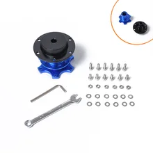 Перекрестная граница горячие продажи Упакованные комбинации автомобиль модифицированное выравнивание рулевое колесо быстрая разборная игрушка(синий)+ двойного назначения