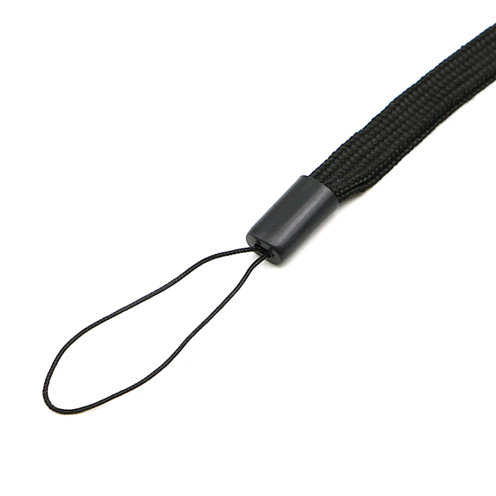 손전등 스트랩 랜야드 슬링, EDC 야외 도구, 블랙 파라코드 조정 가능, 분실 방지, 토치 카메라 전화 키트, 18cm, 5 개, 10 개