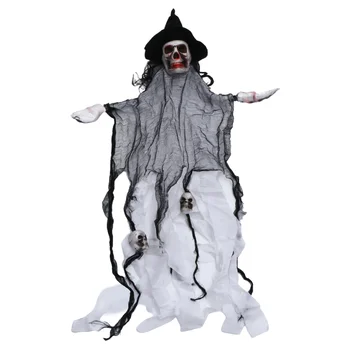 

1 PC Halloween Door Curtain Durable Horror Cloth Hanging Ghost for Bar Haunted House Decoration