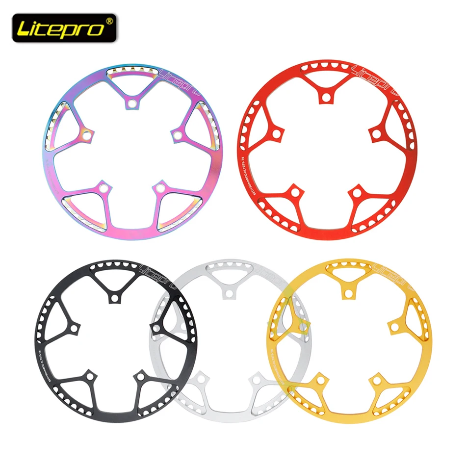 Велосипед Litepro BMX BCD130 однодисковая шестерня круглая пластина Кривошип 45/47/53/56/58T