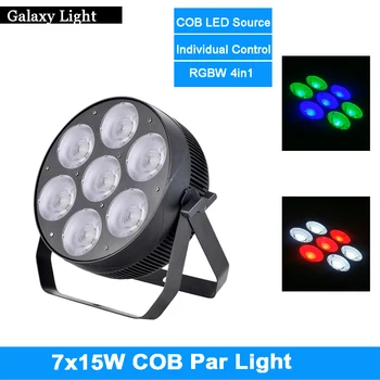 

COB Par Lights 7x30W DJ LED RGBW Par Lights Wash Disco Light Effect For Paty KTV Stage Lighting