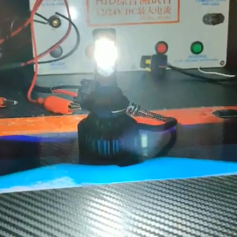 2pcs Auto Parts Car Headlight T8 H1 H3 H4 H7 H8 H11 9005 9006 LED Aluminum Alloy White 12V 8000LM LED Ultra bright Car Headlight 6