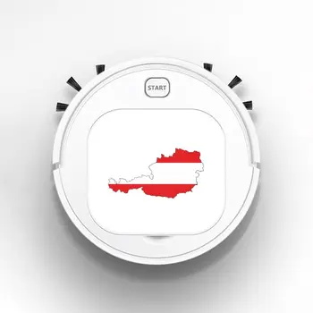 

Smart Robot Vacuum Cleaner Rechargeable USB Auto Sweeping Mop Clean Robot Sweeping Cleaner Reflective Austria SILHOUETTE Flag