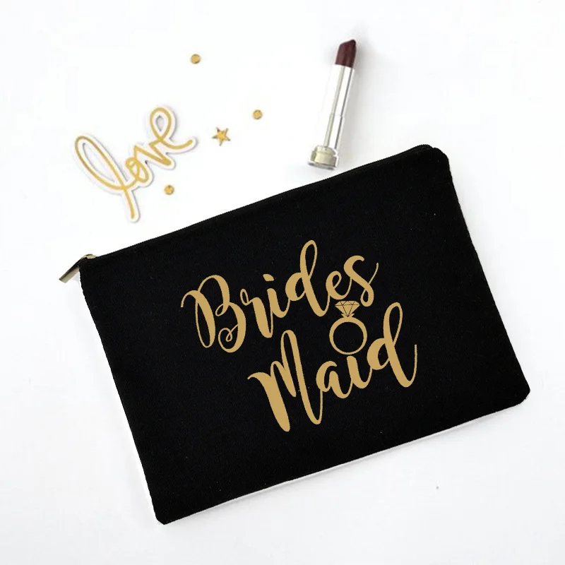 Team Bride Makeup Bag