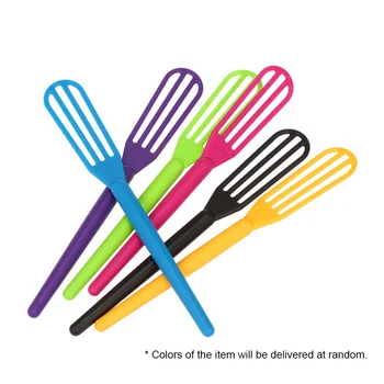 

1pc Plastic Salon Hair Color Dye Cream Whisk Mixer Stirrer Random Colors Hair Art Styling Tools