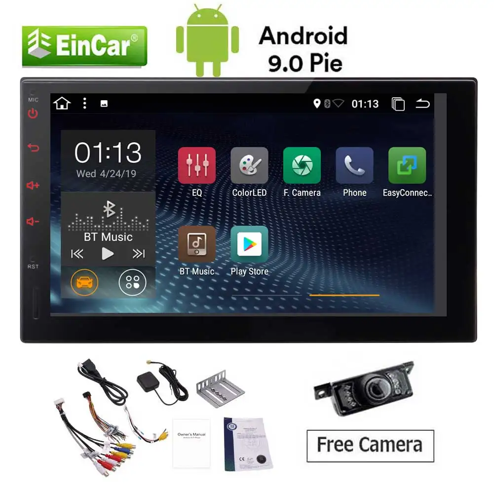 Автомобильная стереосистема Android 9 0 7 дюймов 2 Din GPS навигация с сенсорным экраном