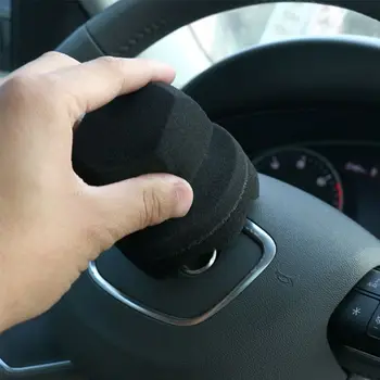 

2020 New Car Tire Waxing Sponge Wave Pattern High Fit Hand-held Polishing Waxed Sponge