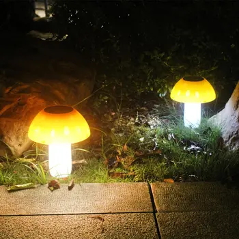 Brelong 20Leds Solar Mushroom Light Outdoor Waterdichte Tuin Gazon Licht Brelong 20Leds Solar Mushroom Light Outdoor Waterdichte Tuin Gazon Licht