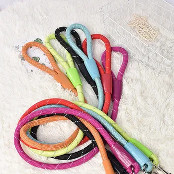 

Reflective Pet Walking Lead Leash Outdoor Walking Dog Traction Rope With Handle Pet Training Lead Pet Accessories AXIR