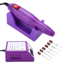 Профессиональный маникюрный аппарат, электрические сверла для ногтей, набор мельниц, резак для дизайна ногтей, Шлифовальная Пилка Для удаления геля, Керамический Резак