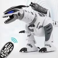 RC Robot Toy Voice Smart Robot RC Dinosaur Music Light Remote Control Robot War Dinosaur Educational Robotics Toys For Children 1