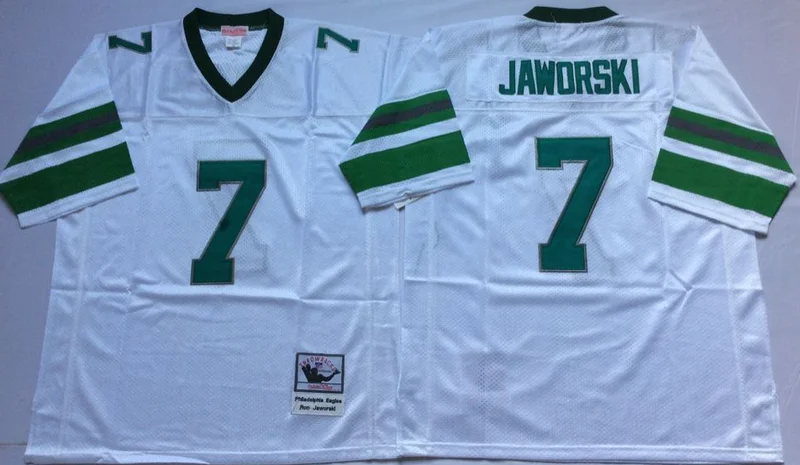 Stitiched, philadelphia s, Reggie White, Randall Cunningham, Jerome коричневый, Joyner Green, возврат для мужчин, Настоящее фото Джерси - Цвет: Синий