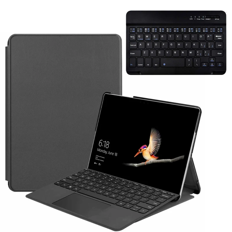 Teclado Bluetooth Universal De 10 Pulgadas + Cubierta Protector Plana Cuero inalas | Компьютеры и офис