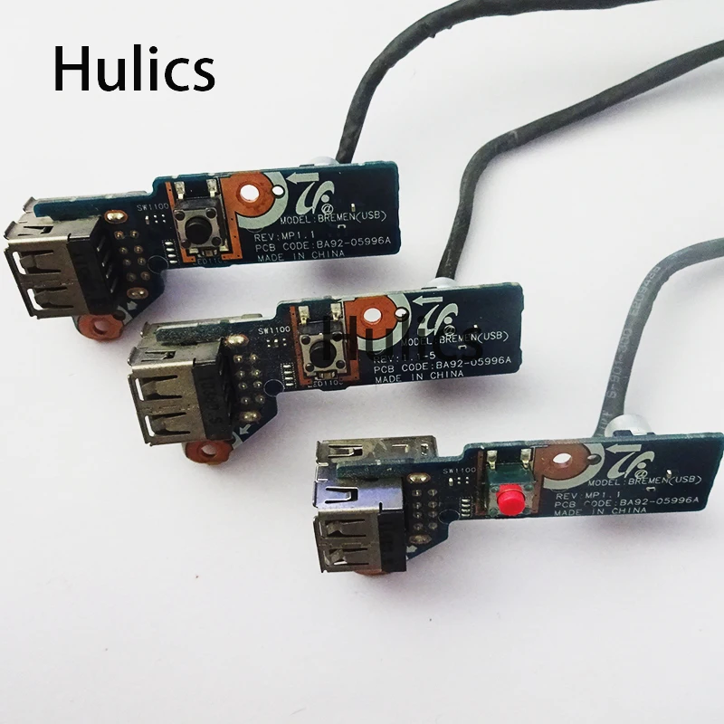 Hulics оригинальное для Samsung R530 R540 R580 RV510 R730 R780 USB кнопка включения доска BA92-05996A с