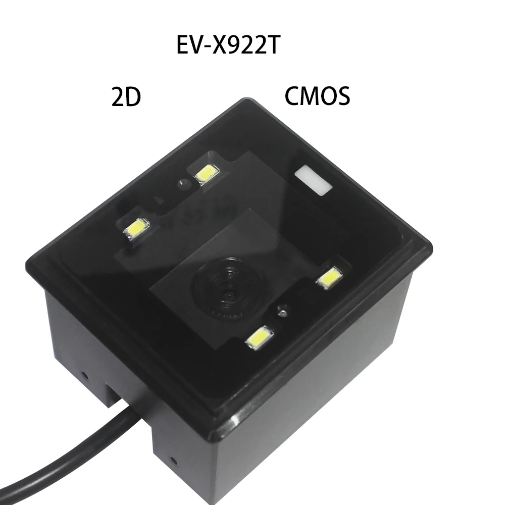 Mini Size TTL RS232 Serial USB Barcode Scanner CCD/2D/QR Self-Inductio barcode Reader Mini Automatic Scan Module  Mobile Payment 