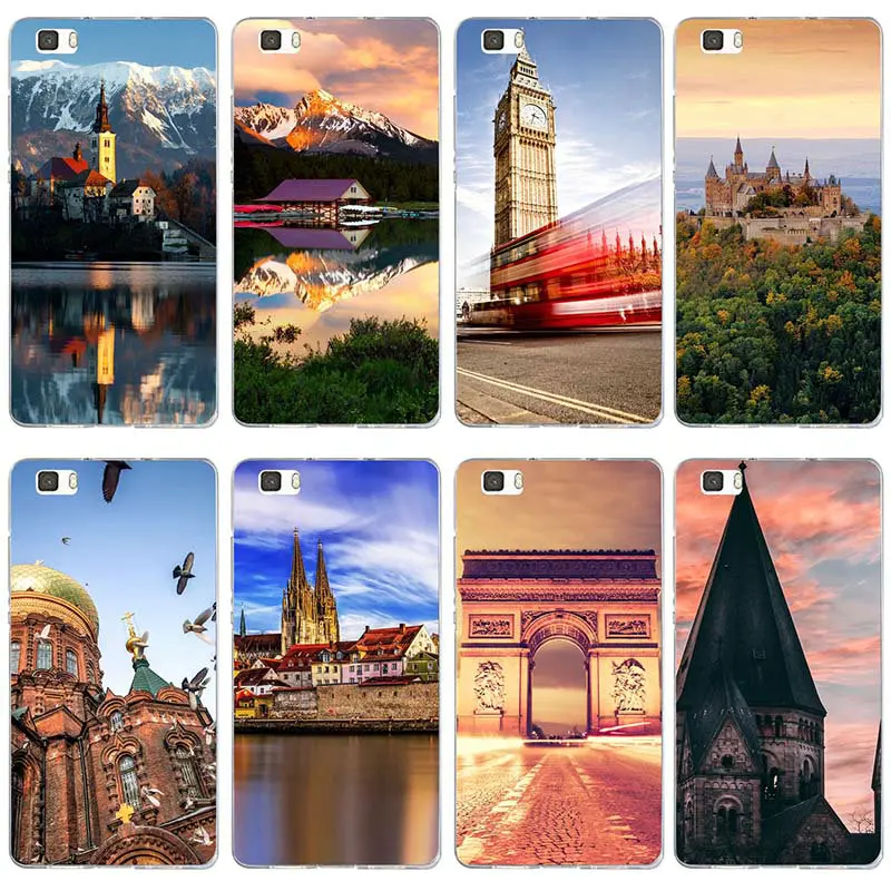 Amsterdam Landscape Colorful Printing For Huawei P8 P9 P10 P20 Lite Smart Mate 10 Pro Y3 Y5 Y6 II Y7 Honor 6X Soft Phone Cases | Мобильные