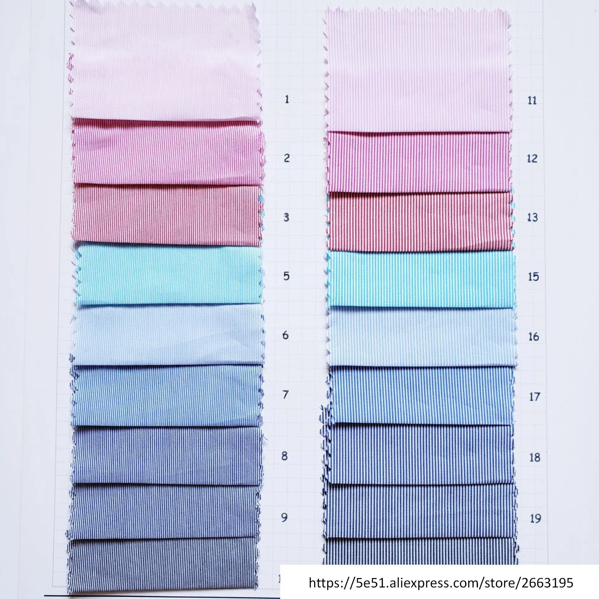 60 х хлопковая ткань подкладка тонкие полоски зерна упругой силы тонкий срез рубашка ткань композиция Досуг Лето окрашенная ткачество