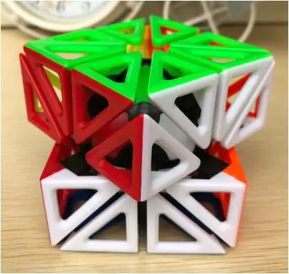 

Venom Abnormity Cube Second Order Abnormity Cube Toy Framework Rubik's Cube