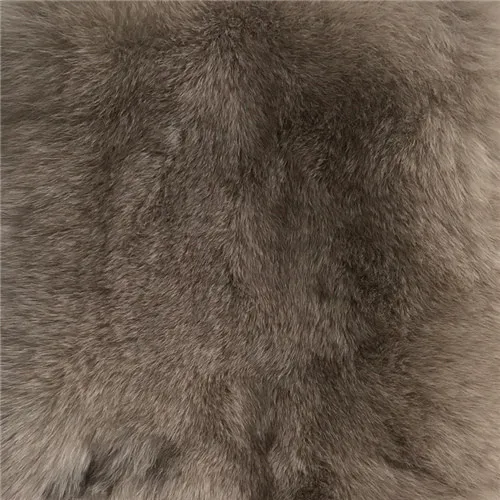 Женское зимнее плотное меховое пальто роскошный короткий стиль Новое поступление шуба из натурального Лисьего меха высокое качество натуральный Лисий мех пальто - Цвет: Khaki