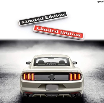 

3D Metal Limited Edition Logo Auto Car Sticker for Audi A6 C5 BMW F10 Toyota Corolla Citroen C4 Nissan Qashqai Ford Focus