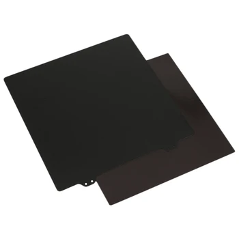 

3D Printer Hot Bed Accessories 220Mm Double Layer Texture Pei Powder Steel Plate + Magnetic Sticker B Surface For Anet A8