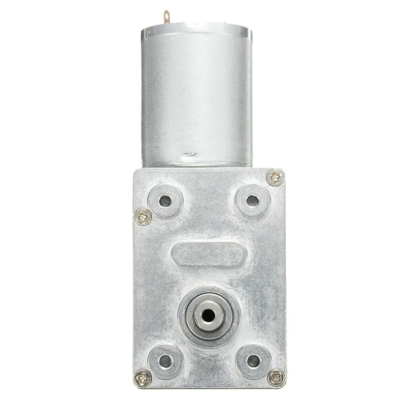 DC 12V 35/60/65/110/220rpm Высокий крутящий момент турбинный червячный привод редуктор коробки двигателя