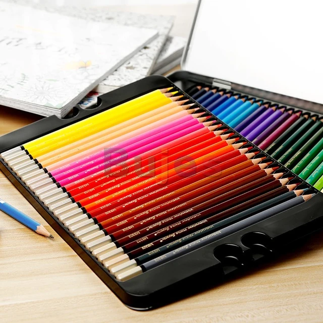 superior watercolor pencils colored pencils tin