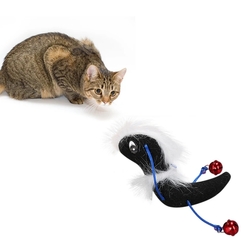 Et Cat скретч жевательные плюшевые tossoft нетоксичный котенок прекрасный муравей форма игрушка с колокольчиками пищевая игрушка товары для кошек ZA