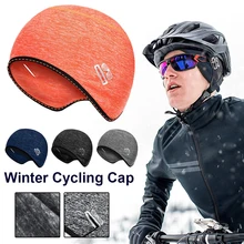 

Winter Cycling Cap Windproof Thermal Ski Running Men's Hat Motorcycle Helmet Liner Balaclava Women MTB Bike Headwear Accessories