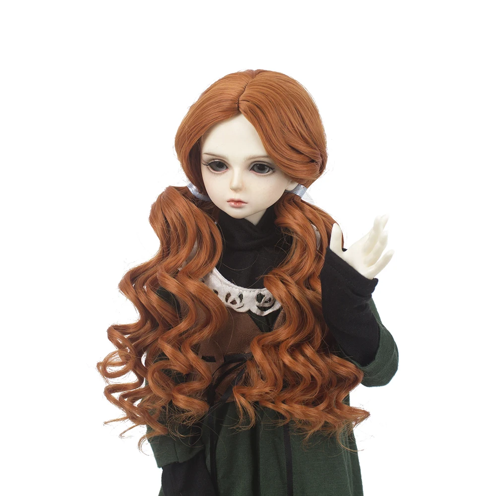 Модный стиль, красивый размер 1/3, BJD SD парики MSD, длинные коричневые, новинка, высокотемпературное волокно, для новорожденных, волосы для кукол, аксессуары