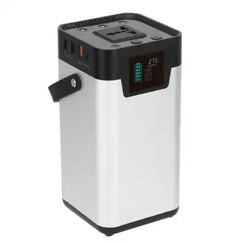 

200W 52500mAh Portable Solar Generator Energy Storage Mobile Power Supply 220V EU Plug Solar Power Generator