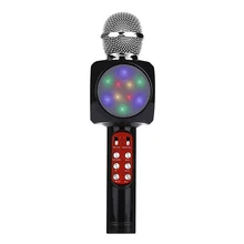 Беспроводной микрофон Bluetooth Спик мобильный телефон микрофон караоке микрофон музыкальный плеер для вокала, с рекордером KTV EY207