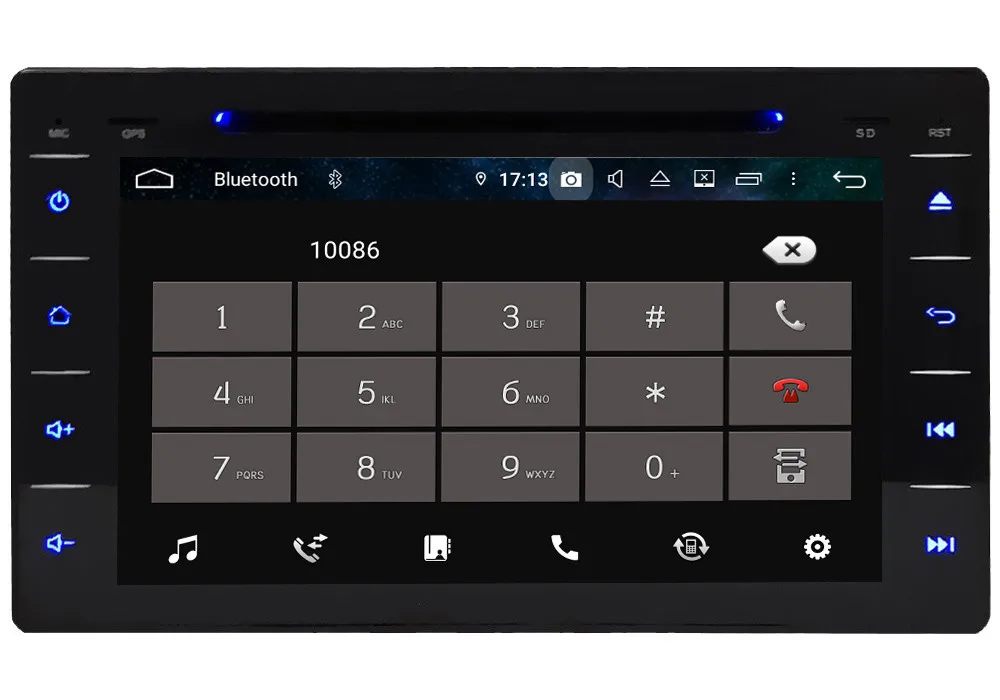 Klyde ips 4G Android 9 Восьмиядерный 4 Гб ОЗУ 64 Гб ПЗУ DSP BT автомобильный DVD мультимедийный плеер радио gps ГЛОНАСС для Toyota Hilux