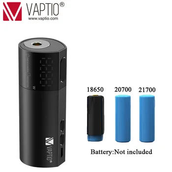

Vaping mod Vaptio Vex 100W TC Box Mod fit 1*21700/20700/18650 battery box mod No Battery fit 510 thread clearomizer electronic