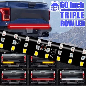 

12V Pickup Trucks Taillight Car Reverse Brake lamp Turn Signal LED Light Bar For Ford ranger 2019 t6 grill 2000 2019 raptor SUV