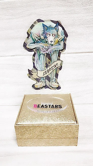 BEASTARS Legosi Луи Хару гухин Йоно Косплей стол акриловый прозрачный с одной стороны