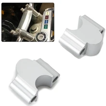 1 пара 7/" 22 мм 30 мм Rise Lifting FAT Off Road Adapter универсальная мотоциклетная ручка стояк Крепление зажим аксессуары Замена