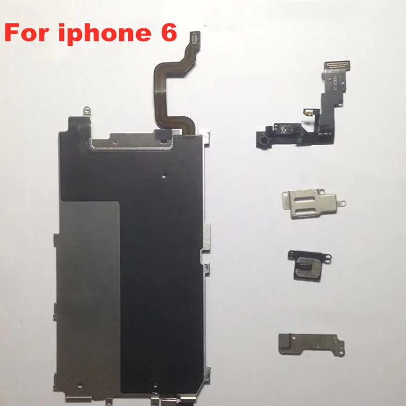 Для iPhone 5 5S 5c 6 Plus 6s 6splus 7 7plus ЖК задняя пластина с гибким кабелем для подключения +