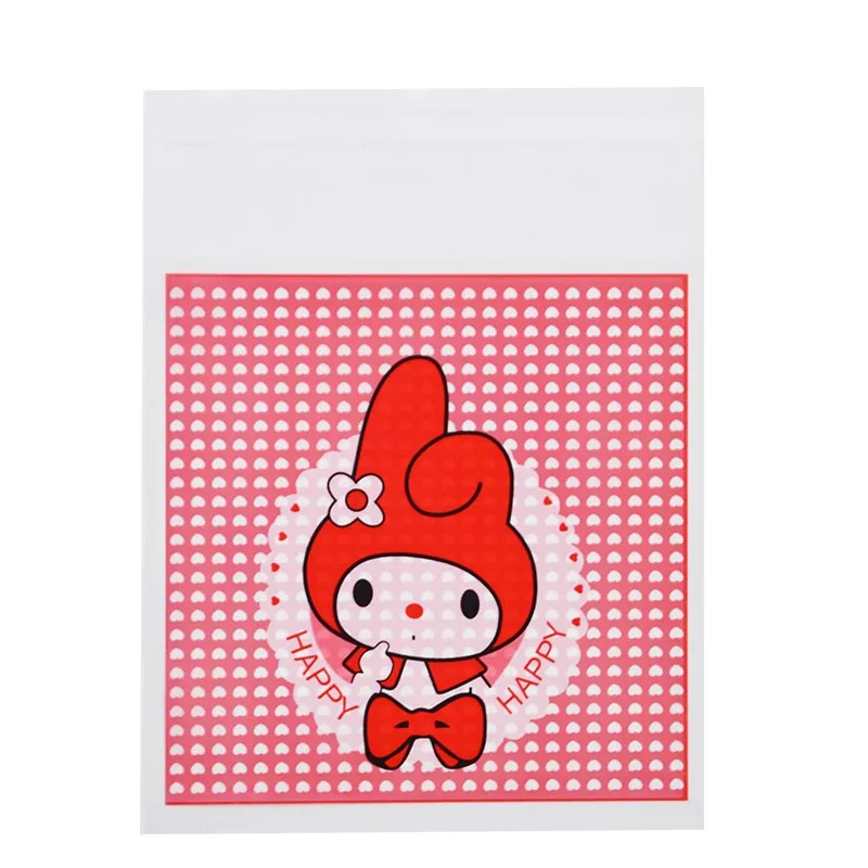 Bolsa de Plástico Transparente de OPP, Saco con Cierre Adhesivo para Embalaje de Dulces, Galleras y Caramelos, Accesorios para Regalos de Fiestas y Cumpleaños, 50 Unidades/Paquete, 8Z - Imagen 4